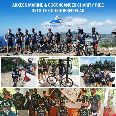 Axxess Marine & Cogs4Cancer Charity Ride Gets the Chequered Flag