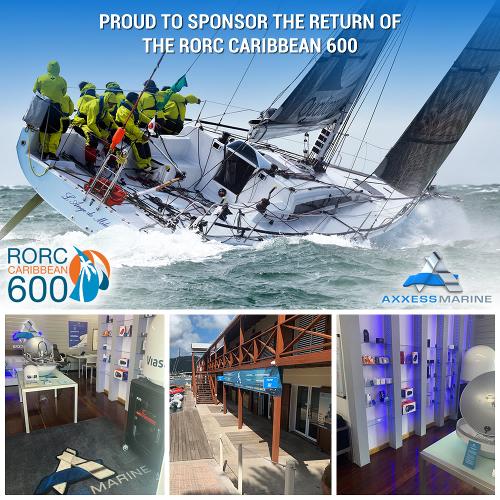 Proud to sponsor the return of the RORC Caribbean 600