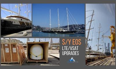 S/Y Eos – LTE and VSAT Upgrades