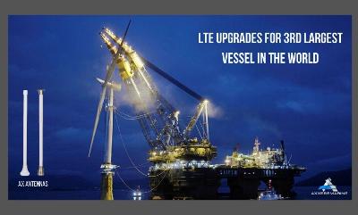 LTE Upgrades For 3rd Largest Vessel In The World