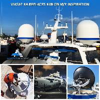 Viasat KA Replaces KVH on MY Inspiration