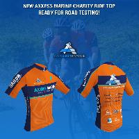 New Axxess Marine charity ride top ready for road testing!